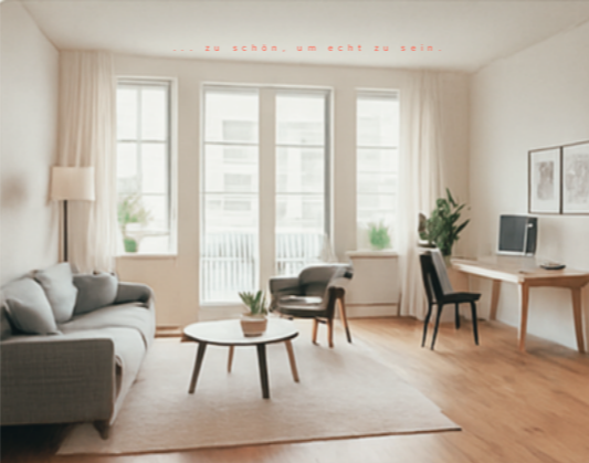 Fake Wohnung